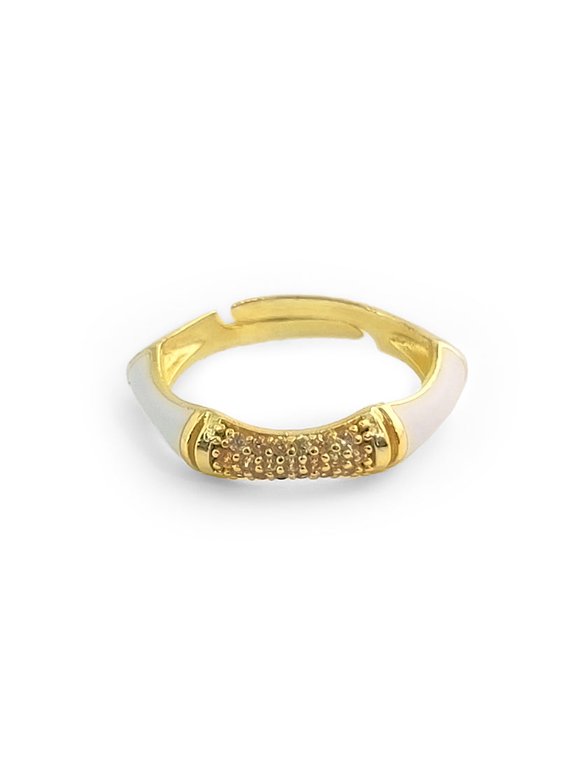 White Rings Set